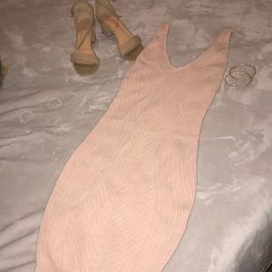 Pink/ Nude dress
